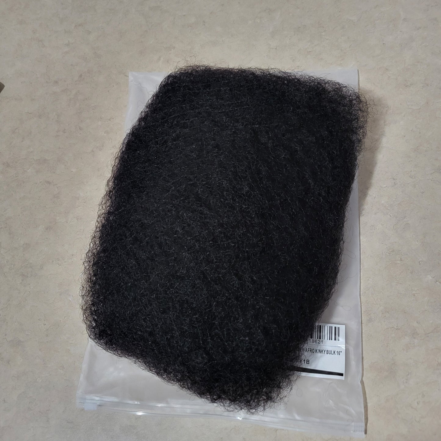 Cheveux afro humain haïr 100%naturel